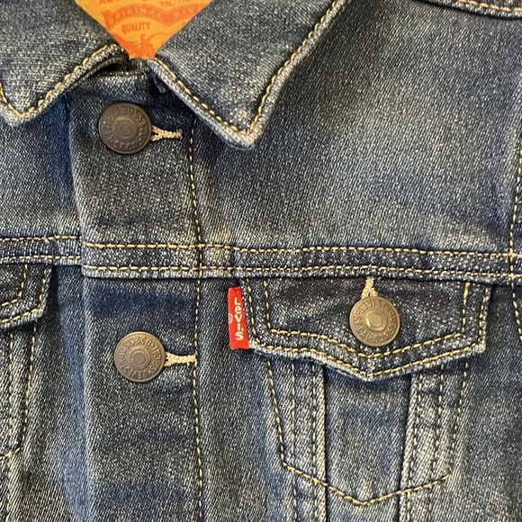 LEVIS RED TAB TRUCKER JACKET SIZE 18M - Picture 3 of 5